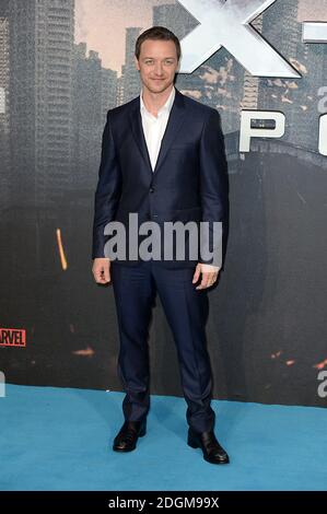 James McAvoy assiste au X Men: Apocalypse Global Fan screening tenu au BFI IMAX à Londres. Le crédit photo devrait se lire comme suit : Doug Peters/EMPICS Entertainment Banque D'Images