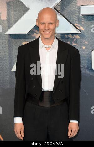 Tomas Lemarquis assiste au X Men: Apocalypse Global Fan screening qui s'est tenu au BFI IMAX à Londres. Le crédit photo devrait se lire comme suit : Doug Peters/EMPICS Entertainment Banque D'Images