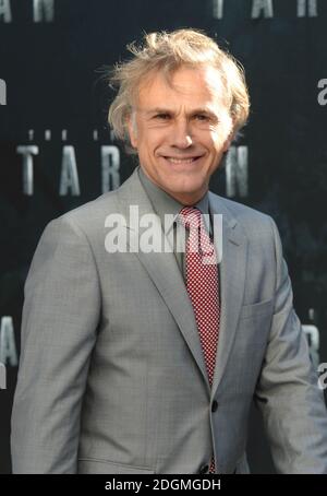 Christoph Waltz participant à la Légende de Tarzan première européenne tenue à l'Odeon Leicester Square, Londres photo Credit devrait lire Doug Peters/ EMPICS Entertainment Banque D'Images