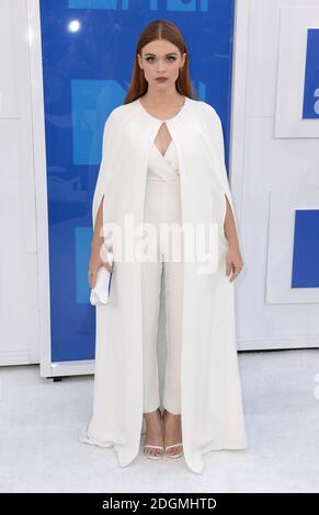 Holland Roden arrive aux MTV Video Music Awards 2016, Madison Square Garden, New York City. Le crédit photo devrait se lire comme suit : Doug Peters/EMPICS Entertainment Banque D'Images