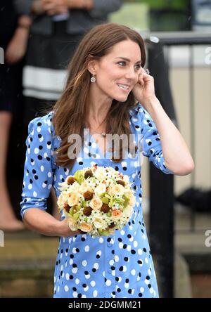 La duchesse de Cambridge visite la stewards academy avec Heads Together, Harlow, Essex. Le crédit photo devrait se lire: Doug Peters/EMPICS Entertainment Banque D'Images