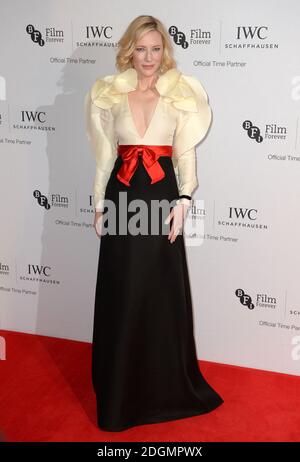 Cate Blanchett participant au dîner de gala BFI et IWC tenu à l'hôtel Rosewood, Londres Date de la photo : mardi 4 octobre 2016. Le crédit photo devrait se lire comme suit : Doug Peters/ EMPICS Entertainment. Banque D'Images