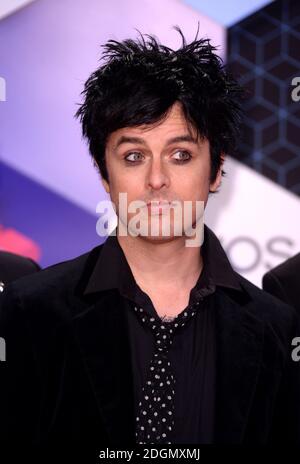 Billie Joe Armstrong de Green Day participant aux MTV Europe Music Awards 2016 au Rotterdam Ahoy Arena, Rotterdam, pays-Bas Banque D'Images