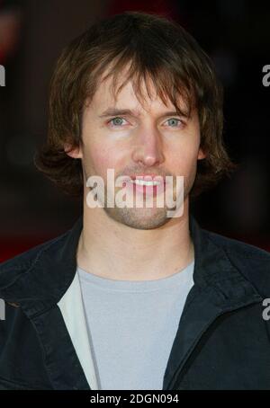 James Blunt arrive aux Brit Awards 2006, Earls court, Londres. © Doug Peters/allactiondigital.com Banque D'Images