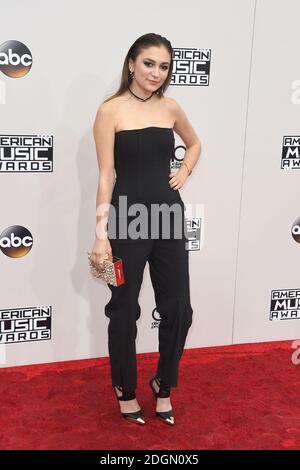 Daya arrive pour les American Music Awards 2016 au Microsoft Theatre de Los Angeles, Etats-Unis. Le crédit photo devrait se lire comme suit : Doug Peters/EMPICS Entertainment Banque D'Images