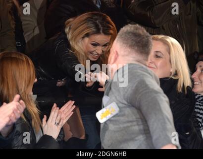 OLA Jordan et James Jordan arrivent au lancement de Celebrity Big Brother 2017, Elstree Studios, Borehamwood, Hertfordshire Banque D'Images