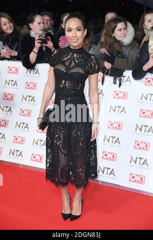 Myleene Klass participant aux National Television Awards 2017 qui se tiennent à l'O2, Londres. Le crédit photo devrait se lire comme suit : Doug Peters/EMPICS Entertainment Banque D'Images