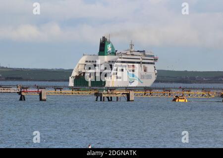 Holyhead port est un important port maritime irlandais desservant l'Irlande et Anglesey sur l'île d'Anglesey au nord du pays de Galles crédit: Mike Clarke/ Alamy stock photos Banque D'Images