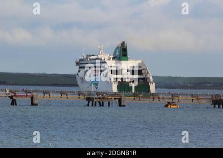 Holyhead port est un important port maritime irlandais desservant l'Irlande et Anglesey sur l'île d'Anglesey au nord du pays de Galles crédit: Mike Clarke/ Alamy stock photos Banque D'Images