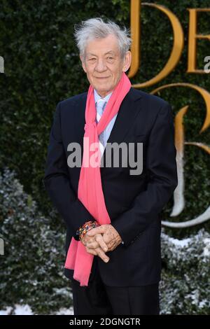 Ian McKellen participe à l'événement de lancement de la Beauté et de la Bête qui a eu lieu à Spencer House, St James's place, Londres. Le crédit photo doit être lu par Doug Peters/EMPICS Entertainment Banque D'Images