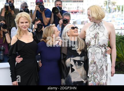 Nicole Kidman, Elisabeth Moss, Jane Campion et Gwendoline Christie participant au Top of the Lake : China Girl Photocall dans le cadre du 70e Festival de Cannes. Le crédit photo devrait se lire comme suit : Doug Peters/EMPICS Entertainment Banque D'Images