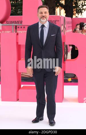 David Walliams assiste à la première Baby Driver qui s'est tenue à Cineworld à Leicester Square, Londres Banque D'Images