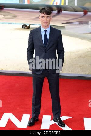 Cillian Murphy assiste à la première mondiale de Dunkirk, qui s'est tenue au cinéma Odeon de Leicester Square, Londres. Photo le droit d'auteur devrait lire Doug Peters/EMPICS Entertainment Banque D'Images