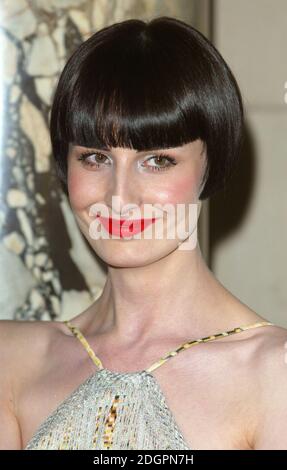 Erin O Connor assiste aux British Fashion Awards au Victoria and Albert Museum de Londres. Â©D.Peters/allactiondigital.com Banque D'Images