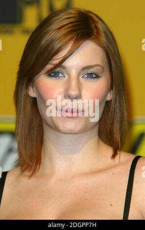 Elisha Cuthbert assiste aux MTV Europe Music Awards 2004 à Rome, Italie. Doug Peters/allactiondigital.com Banque D'Images