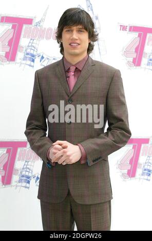 Vernon Kay arrive au T4 Honors, Channel four, Londres. Doug Peters/allactiondigital.com Banque D'Images