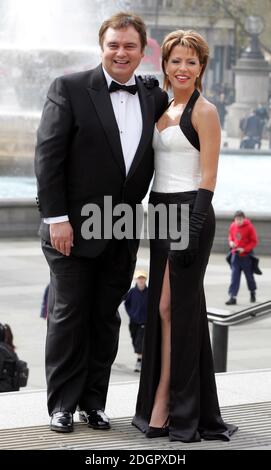 Natasha Kaplinsky et Eamonn Holmes don quarante vêtements de soirée pour annoncer la ligne et les détails du billet pour Ã”A Party to Remember Ã Live de Trafalgar Square Ã VE jour 60th. Doug Peters/allactiondigital.com Banque D'Images