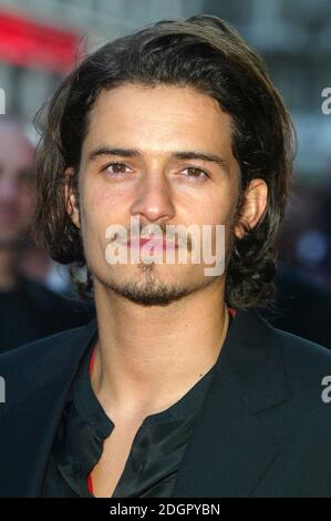 Orlando Bloom arrive à la première européenne du Royaume des cieux, Leicester Square, Londres. Doug Peters/allactiondigital.com Banque D'Images