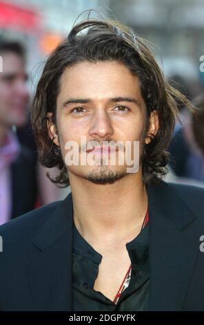 Orlando Bloom arrive à la première européenne du Royaume des cieux, Leicester Square, Londres. Doug Peters/allactiondigital.com Banque D'Images