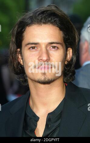 Orlando Bloom arrive à la première européenne du Royaume des cieux, Leicester Square, Londres. Doug Peters/allactiondigital.com Banque D'Images