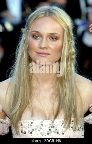 Diane Kruger à la première de Joyeux Noel, le Palais du Festival. Partie du 58e Festival de Cannes. Doug Peters/allactiondigital.com Banque D'Images