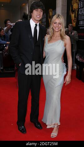 Arrivée de Tess Daly et Vernon Kay. Banque D'Images