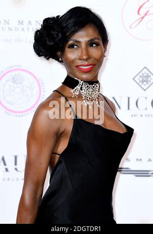 Sinitta participant au gala Nelson Mandela Global Gift, à l'hôtel Rosewood, Londres. Le crédit photo devrait se lire comme suit : Doug Peters/EMPICS Entertainment Banque D'Images