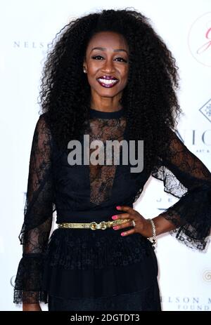 Beverley Knight participe au gala Nelson Mandela Global Gift, à l'hôtel Rosewood, Londres. Le crédit photo devrait se lire comme suit : Doug Peters/EMPICS Entertainment Banque D'Images