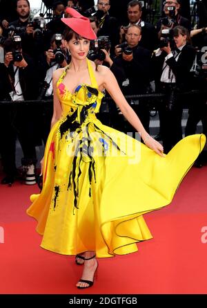 Frederique Bel assister à la Désolé Ange Premiere dans le cadre de Le 71e Festival de Cannes Banque D'Images