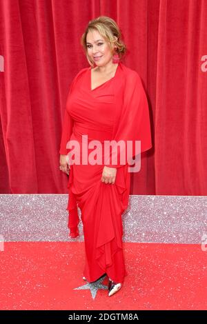 Nicole Barber-Lane assiste aux British SOAP Awards 2018 qui se tiennent au Hackney Empire, Londres. Crédit photo devrait lire: Doug Peters EMPICS Entertainment Banque D'Images