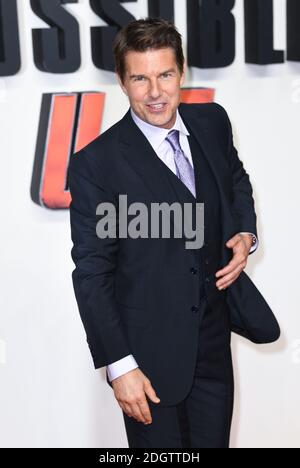 Tom Cruise assiste à la première britannique de Mission:Impossible Fallout, au BFI IMAX, Waterloo, Londres. Le crédit photo devrait se lire comme suit : Doug Peters/EMPICS Banque D'Images