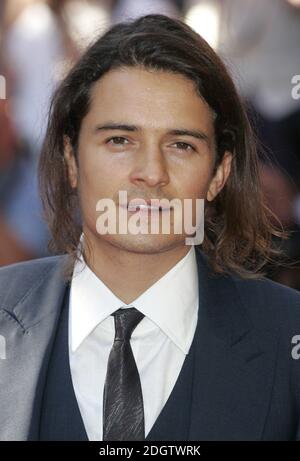 Arrivée d'Orlando Bloom. Banque D'Images