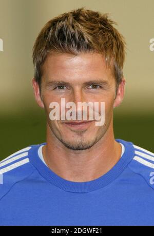 David Beckham lance son nouveau livre « Making IT Real » à la David Beckham Academy de Greenwich, Londres, le 18 septembre 2006. Doug Peters/EMPICS Entertainment Banque D'Images