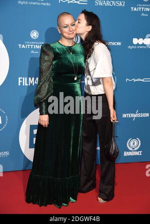 Samantha Morton et sa fille Esme Creed-Miles ont assisté aux vingt-et-unième British Independent film Awards, qui ont eu lieu à Old Billingsgate, Londres. Date de la photo: Dimanche 2 décembre 2018. Le crédit photo devrait se lire comme suit : Doug Peters/EMPICS Entertainment Banque D'Images