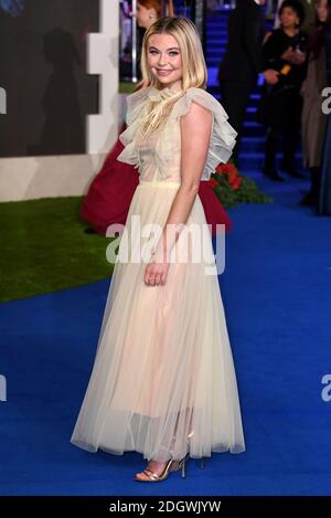 Georgia Toffolo assister à la Mary Poppins revient à la première européenne qui s'est tenue au Royal Albert Hall, Londres Banque D'Images