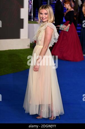 Georgia Toffolo assister à la Mary Poppins revient à la première européenne qui s'est tenue au Royal Albert Hall, Londres Banque D'Images