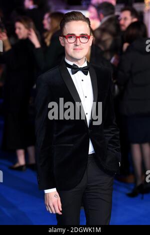 Tom Fletcher participant à la Mary Poppins retourne la première européenne qui s'est tenue au Royal Albert Hall, Londres Banque D'Images