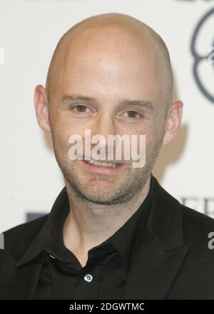 Moby dans la salle de presse des MTV Europe Music Awards 2006 à Copenhague, Danemark. Banque D'Images