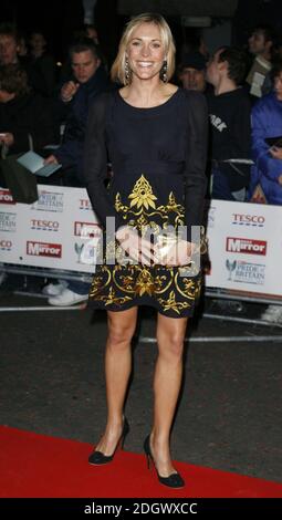 Jenni Falconer arrive au Daily Mirror Pride of Britain Awards 2006, ITV Studios, South Bank, Londres, 6 novembre 2006. Banque D'Images
