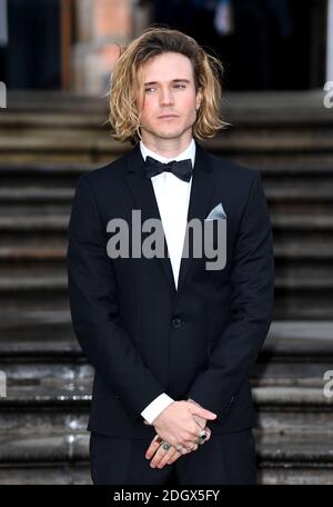 Dougie Poynter participe à la première mondiale de notre planète de Netflix, qui s'est tenue au Musée d'Histoire naturelle de Londres Banque D'Images