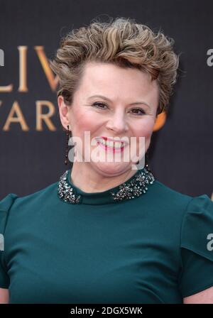 Monica Dolan a assisté aux Laurence Olivier Awards, Royal Albert Hall, Londres. Le crédit photo devrait se lire comme suit : Doug Peters/EMPICS Entertainment Banque D'Images