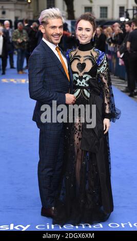 Zac Efron et Lily Collins ont assisté à la première européenne extrêmement méchant, choquant Evil et Vile qui s'est tenue à Curzon Mayfair, Londres, le 24 avril 2019. Le crédit photo devrait se lire comme suit : Doug Peters/EMPICS Banque D'Images