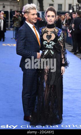 Zac Efron et Lily Collins ont assisté à la première européenne extrêmement méchant, choquant Evil et Vile qui s'est tenue à Curzon Mayfair, Londres, le 24 avril 2019. Le crédit photo devrait se lire comme suit : Doug Peters/EMPICS Banque D'Images