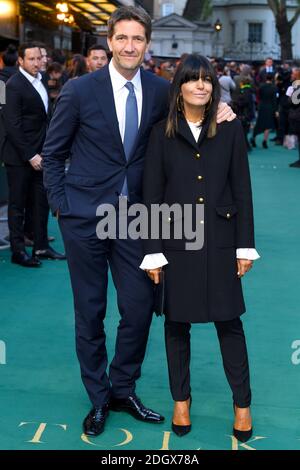 Kris Thykier et Claudia Winkleman assistent à la première britannique de Tolkien qui s'est tenue à Curzon Mayfair, Londres. Crédit photo devrait lire: Doug Peters/EMPICS Banque D'Images