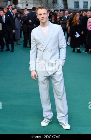 Patrick Gibson assiste à la première britannique de Tolkien tenue à Curzon Mayfair, Londres. Crédit photo devrait lire: Doug Peters/EMPICS Banque D'Images