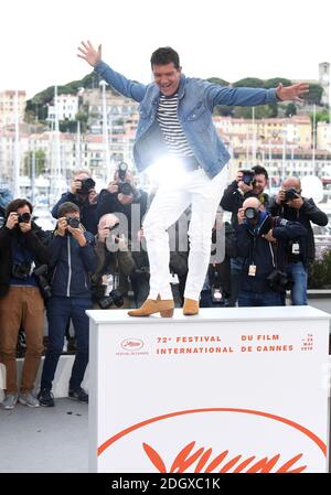 Antonio Banderas assiste au pain et à la gloire Photocall lors du 72e Festival de Cannes, Festival des Palais. Le crédit photo devrait se lire comme suit : Doug Peters/EMPICS Banque D'Images
