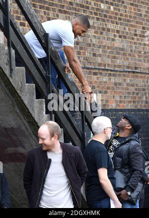 Anthony Joshua assiste au lancement de Made by Sport, une nouvelle campagne réunissant une coalition d'organismes de bienfaisance soutenant les jeunes défavorisés par le sport, au Black Prince Trust à Lambeth, Londres. Crédit photo devrait lire: Doug Peters/EMPICS Banque D'Images