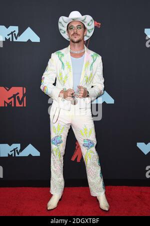 Dipo arrivant aux MTV Video Music Awards 2019, qui se tiennent au Prudential Centre de Newark, NJ. Photo Credit devrait se lire: Doug Peters/EMPICS Banque D'Images