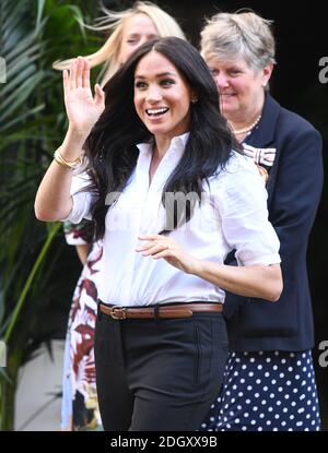 La duchesse de Sussex arrive au lancement de la collection de capsules Smart Works, John Lewis, Oxford Street, Londres. Crédit photo devrait se lire: Doug Peters/EMPICS Banque D'Images