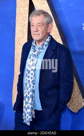 Sir Ian McKennen assistant à la photocall de Cats à l'hôtel Corinthia, Londres Banque D'Images